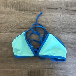 Blue Jolyn triangle top